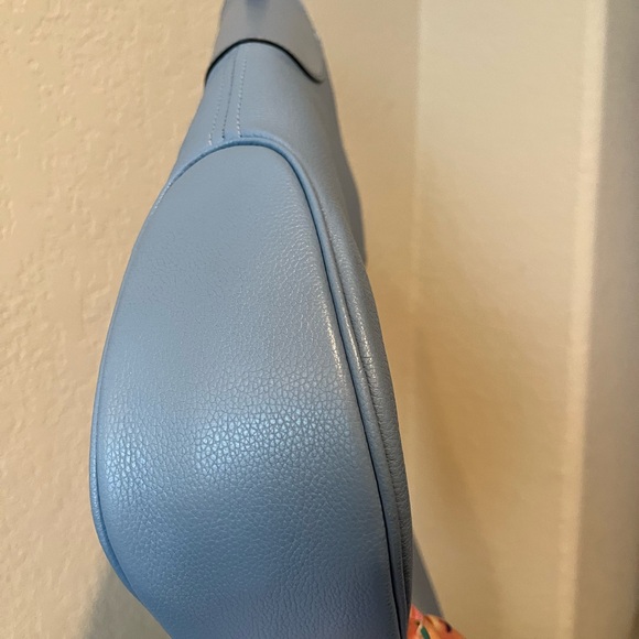 Authentic Kate Spade Aster Slate denim Blue Shoulder Bag GREAT!! - Picture 7 of 13